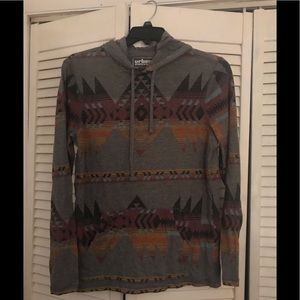 Urban Pipeline Hooded Shirt Size M